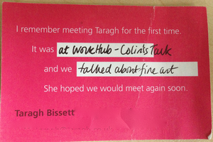 Taragh's card