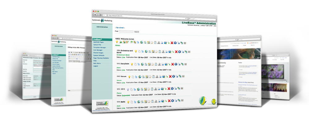 LiveBase® CMS